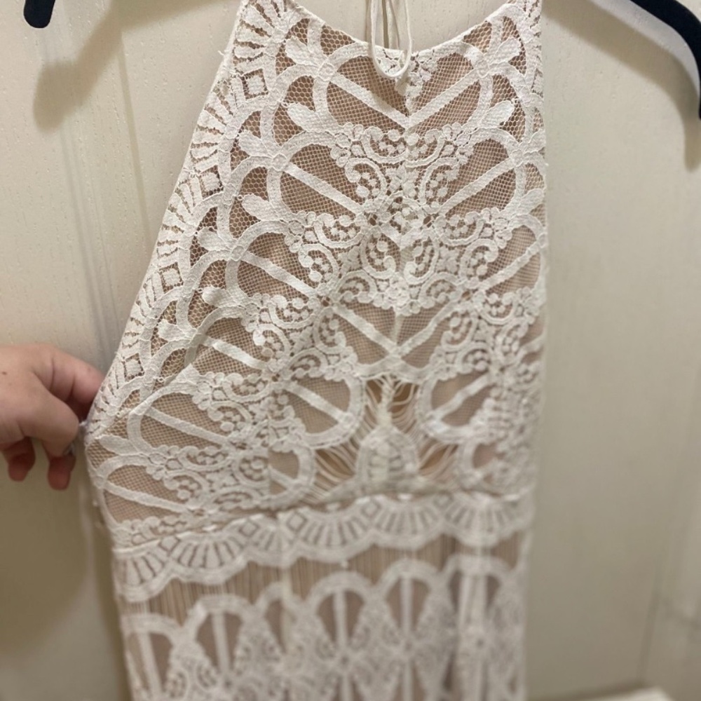 White dress